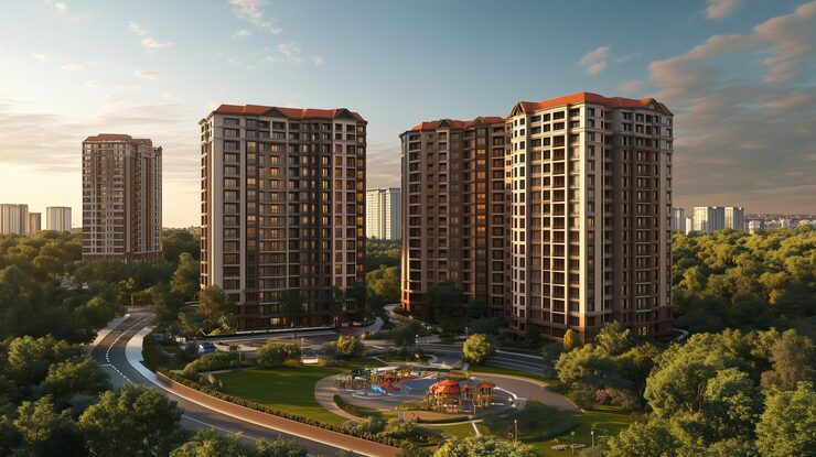 JKB Ranganayaki premium apartments in Nanganallur, Chennai